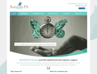 butterflypa.co.uk screenshot