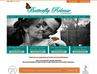 butterflyreleasecompany.com screenshot