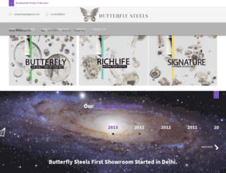 butterflysteels.com screenshot