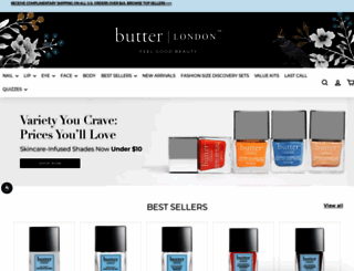butterlondon.com screenshot
