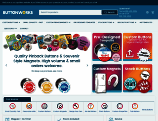 buttonworks.com screenshot