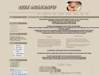 buxnow.info screenshot