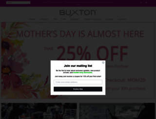 buxton.co screenshot