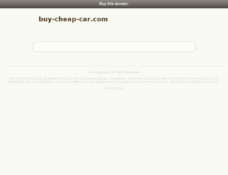 buy-cheap-car.com screenshot
