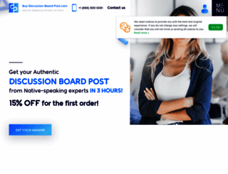 buy-discussion-board-post.com screenshot