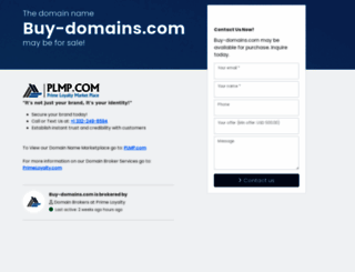 buy-domains.com screenshot