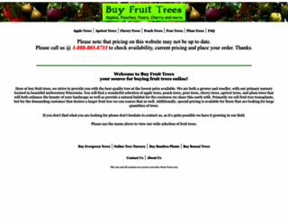 buy-fruit-trees.com screenshot