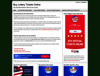 buy-lottery-tickets-online.net screenshot