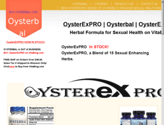 buy-oysterbal.com screenshot