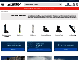 buy-snowboard.glisshop.co.uk screenshot