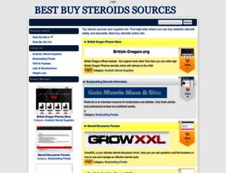 buy-steroids.info screenshot
