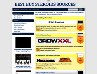 buy-steroids.info screenshot