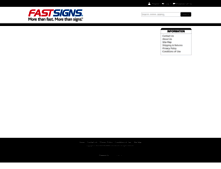 buy.fastsigns.com screenshot