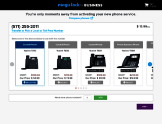 buy.magicjackforbusiness.com screenshot