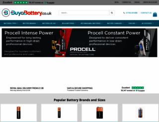 buyabattery.co.uk screenshot
