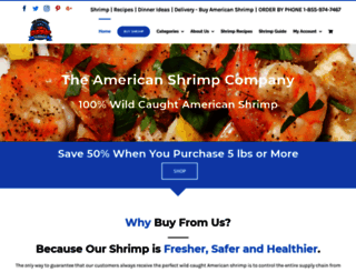 buyamericanshrimp.com screenshot