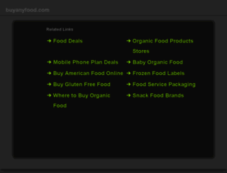 buyanyfood.com screenshot