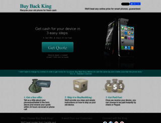 buybackking.com screenshot