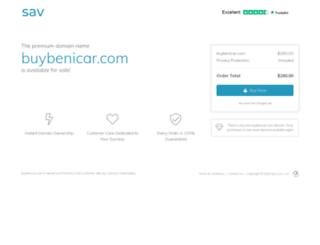 buybenicar.com screenshot