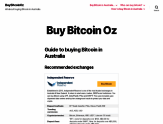 buybitcoinoz.com.au screenshot