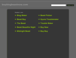 buyblogbeastnow.com screenshot