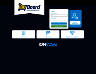 buyboard.ionwave.net screenshot