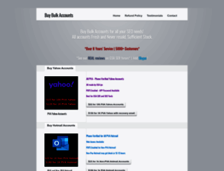 buybulkaccount.com screenshot