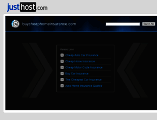 buycheaphomeinsurance.com screenshot