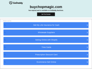 buychopmagic.com screenshot
