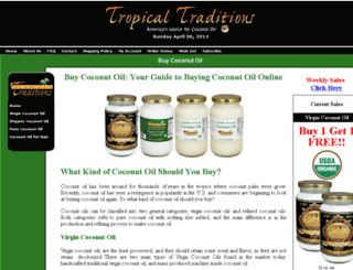 buycoconutoil.com screenshot