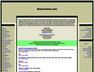 buycontrols.com screenshot