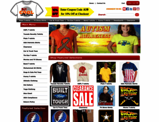 buycoolshirts.com screenshot