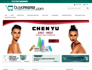 buycreams.com screenshot
