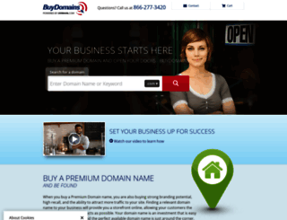 buydomains.com screenshot
