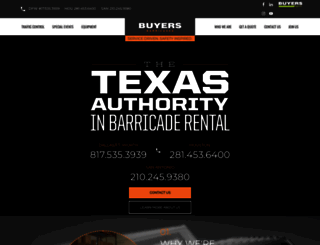buyersbarricades.com screenshot
