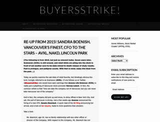 buyersstrike.com screenshot