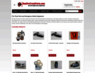 buyfiretruckparts.com screenshot