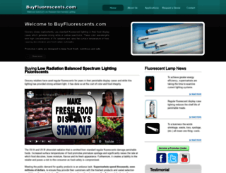 buyfluorescents.com screenshot