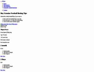 buyfootballtips.com screenshot