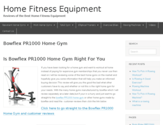 buyhomefitnessequipment.com screenshot