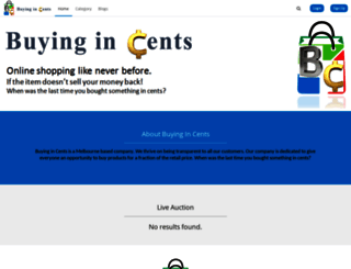 buyingincents.com.au screenshot