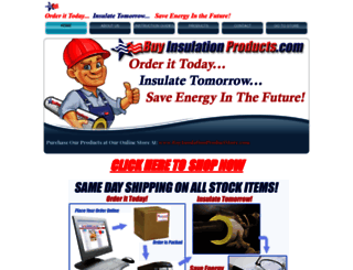 buyinsulationproducts.com screenshot