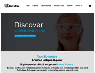 buyisotope.com screenshot