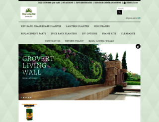 buylivingwalls.com screenshot