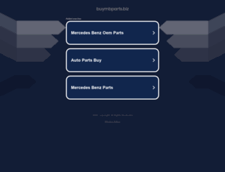 buymbparts.biz screenshot