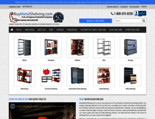 buymetalshelving.com screenshot