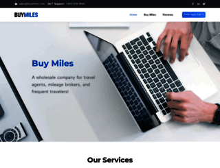 buymiles.com screenshot