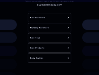 buymodernbaby.com screenshot