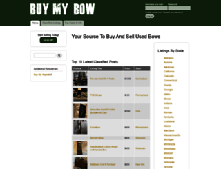 buymybow.com screenshot
