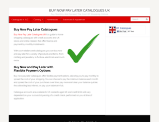 buynowpaylatercatalogues.uk screenshot